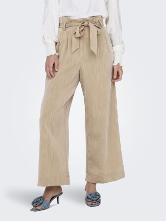 ONLMARSA SOLID PAPERBAG PANT WVN NO