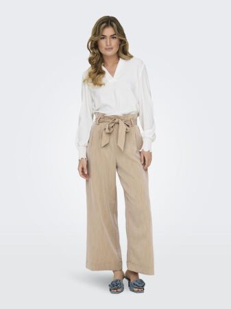 ONLMARSA SOLID PAPERBAG PANT WVN NO