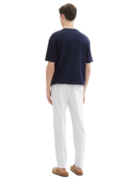 relaxed tapered linen pants