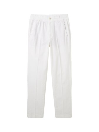relaxed tapered linen pants