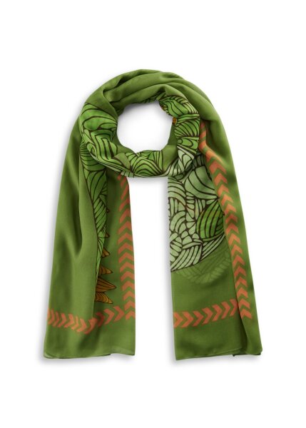 TWILL SCARF RECYCLED 100%POLYESTER