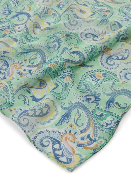 PRINTED SCARF RECYCLED POLYESTER PA