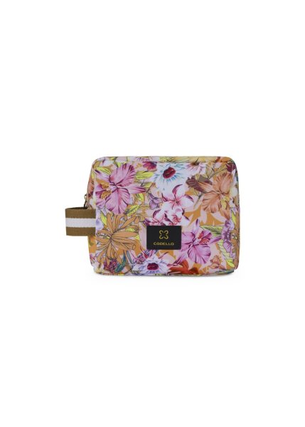 COSMETIC BAG RECYCLED POLYESTER TRO