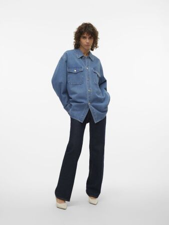 VMNAYA OVERSIZED DENIM SHIRT MIX NO