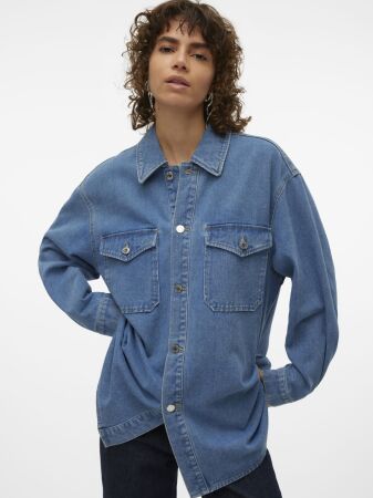 VMNAYA OVERSIZED DENIM SHIRT MIX NO