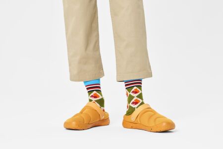 Squirrel Argyle Sock