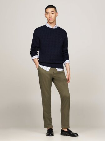 HARLEM CHINO SATIN