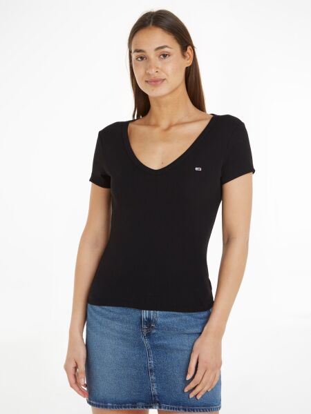 TJW SLIM ESSENTIAL RIB V SS