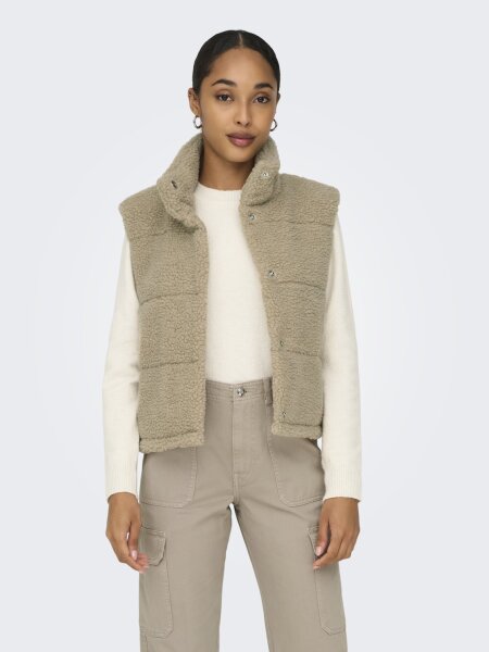 ONLSANDRA TEDDY WAISTCOAT LIFE CC O