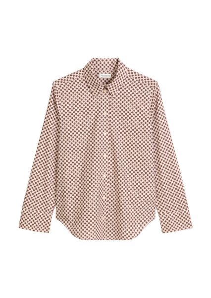 Blouse, casual fit, a-shape, longsl