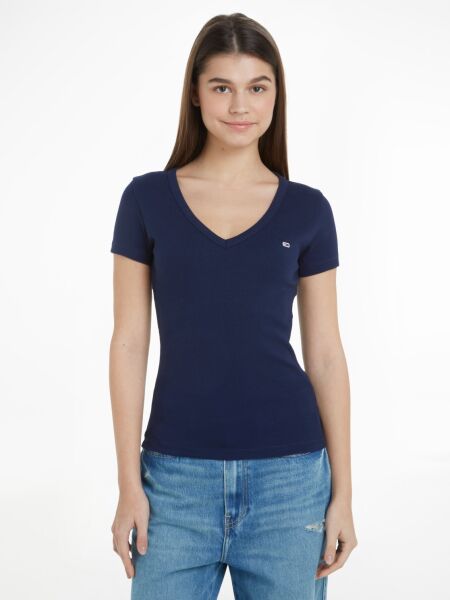 TJW SLIM ESSENTIAL RIB V SS