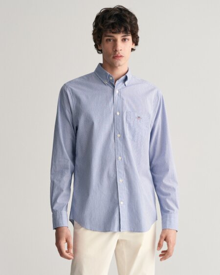 REG CLASSIC POPLIN BANKER SHIRT