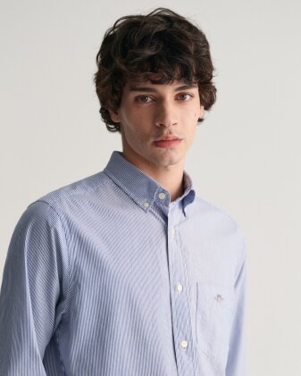 REG CLASSIC POPLIN BANKER SHIRT