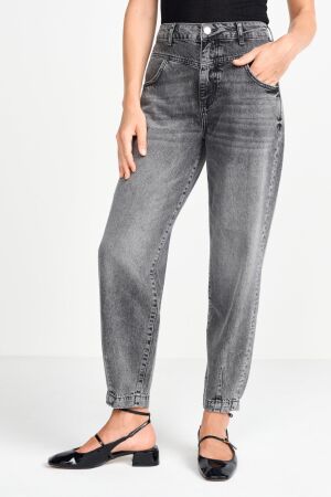 Slouchy Sustainable Cotton Stone Gr