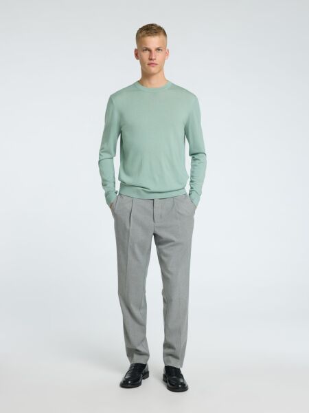SLH190-REG TAPERED LEROY PLEAT PANT