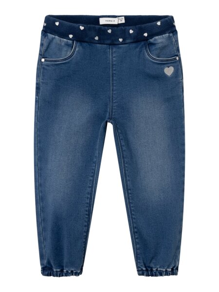 NMFBELLA ROUND FLEECE JEANS 6427-AN