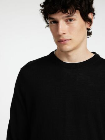 SLHTRAY LS KNIT MERINO CREW NECK NO