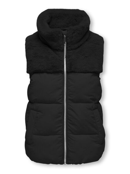 KOGWANJA FUR PUFFER MIX WAISTCOAT O