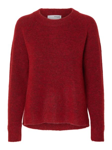 SLFLULU LS KNIT O-NECK NOOS