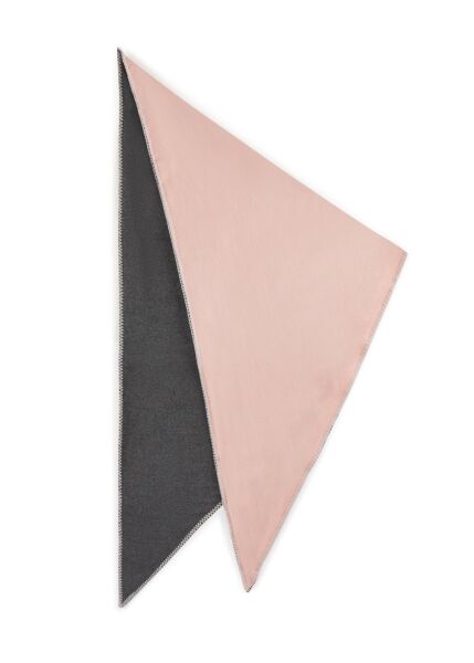WOVEN TRIANGLE POLYESTER/VISCOSE SO