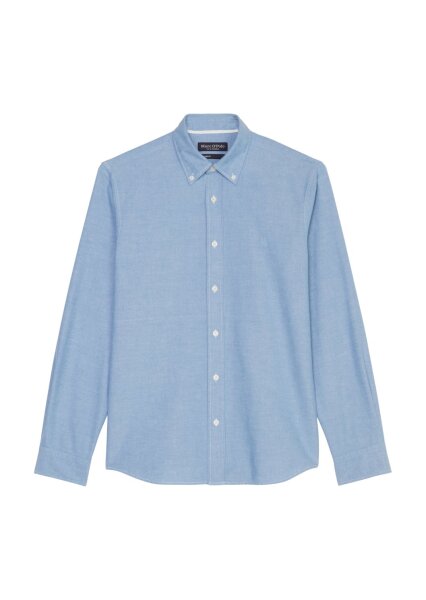 Button down collar, long sleeves, r