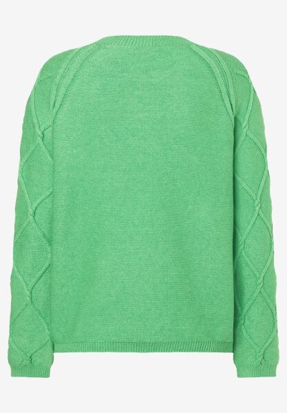 Pullover with Cable Structure