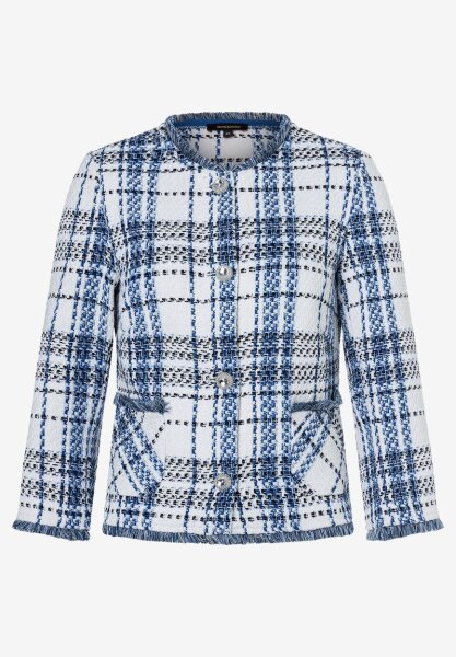 Check Bouclé Jacket