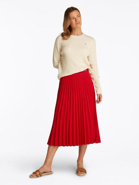 SOFT VISCOSE V-NECK LS BLOUSE