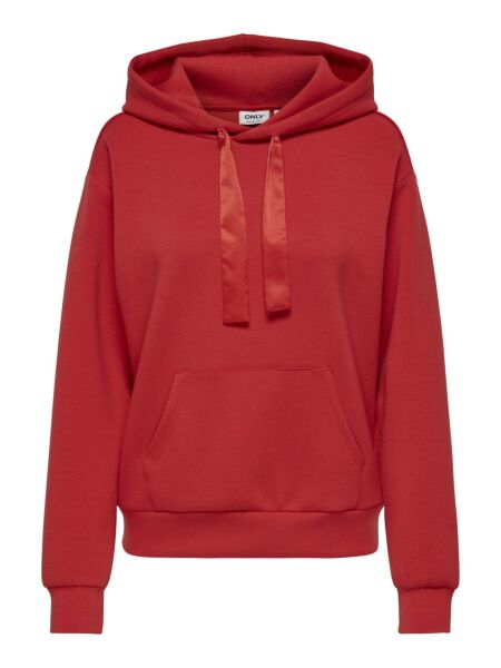 ONLSCARLETT L/S SATEEN STRING HOOD