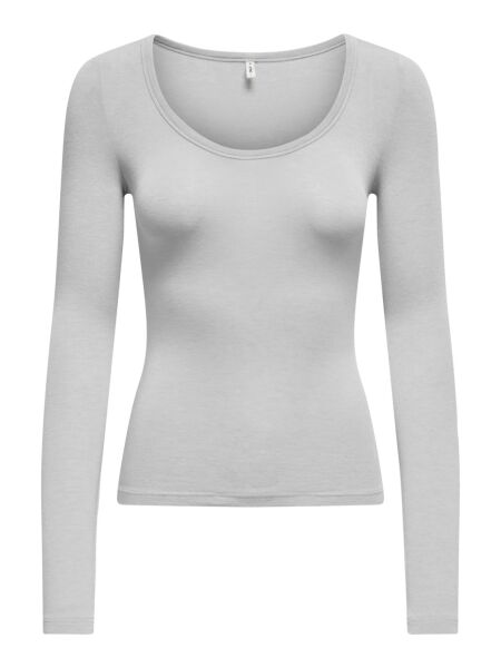 ONLHUDSON L/S DEEP U-NECK TOP JRS