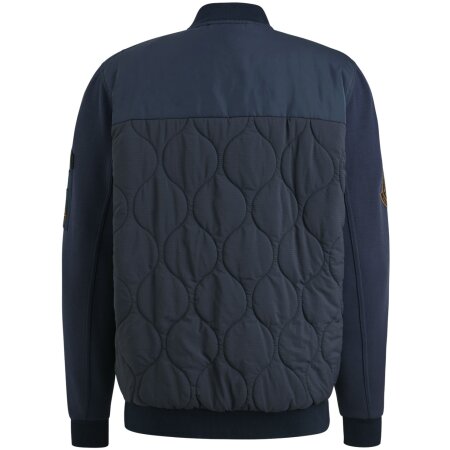 Zip jacket interlock nylon mix