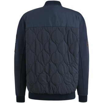 Zip jacket interlock nylon mix