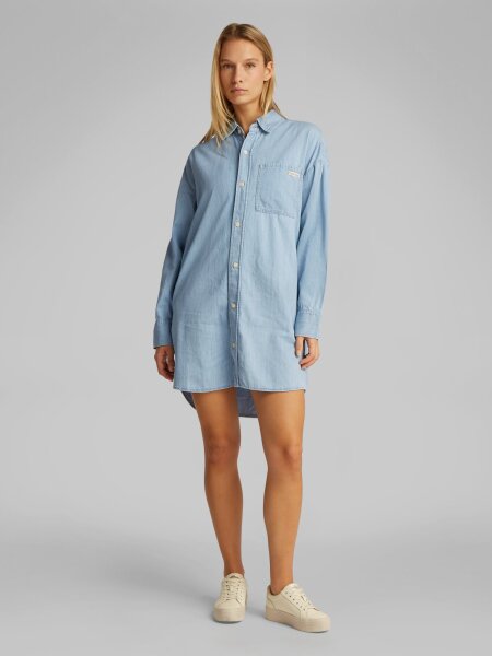 LOOSE SHIRT LYOCELL DENIM DRESS