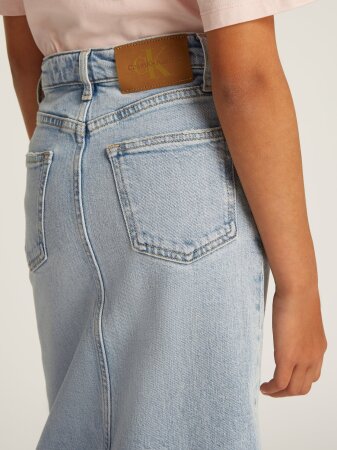 DENIM MAXI SKIRT