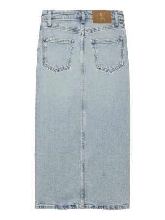 DENIM MAXI SKIRT