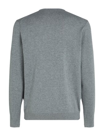 COTTON SILK BLEND CN SWEATER