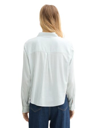 cozy stripe shirt