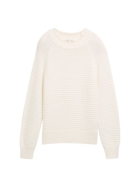 ottoman knit pullover