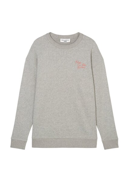 Sweatshirt, LSL, Slits, Overlong