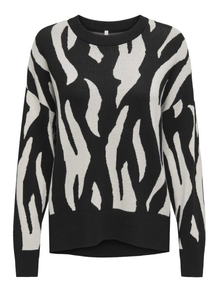 ONLMONTANA LS JQ LOOSE O-NECK CC KN