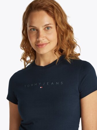 TJW SLIM TONAL LINEAR TEE EXT