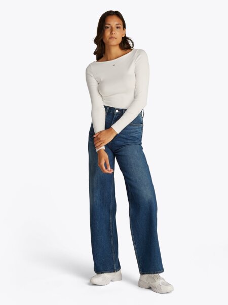 TJW BOAT NECK TOP LS