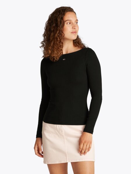 TJW BOAT NECK TOP LS