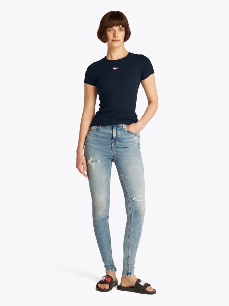 TJW SLIM BADGE RIB TEE