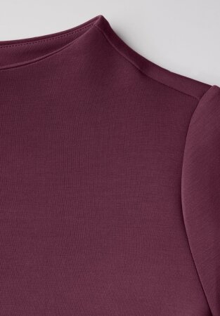 LTD QR silk look turtle neck s