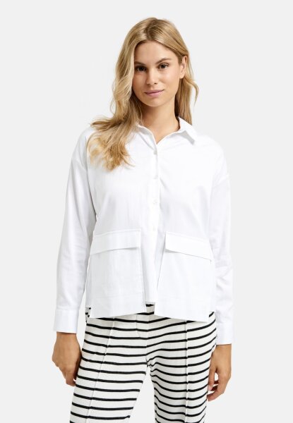 OVERLAPPING POCKET BLOUSE