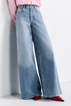 Super Flare Blue Denim Organic