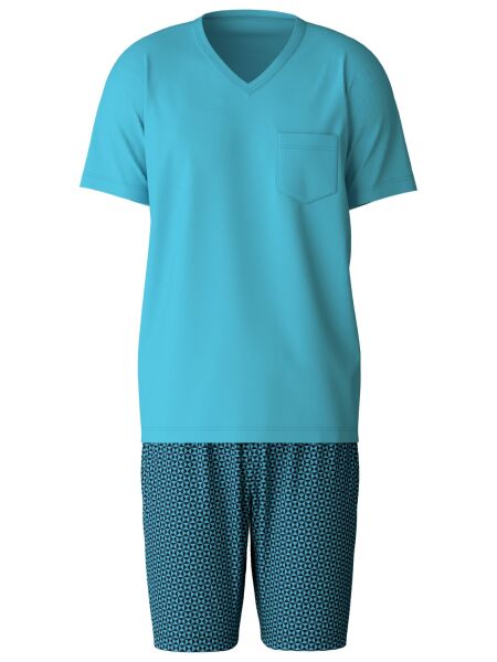 HERREN Pyjama kurz