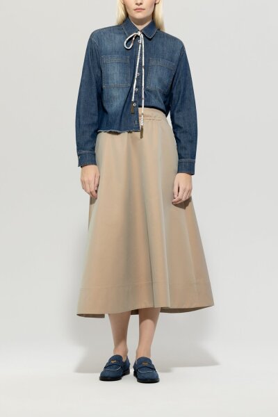 Denim-Hemdbluse