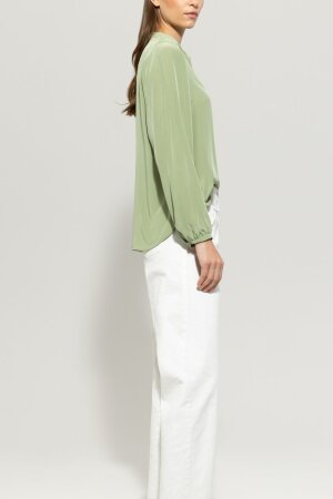 Tunikabluse mit V-Neck